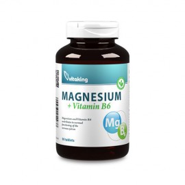 Vitaking Magnézium + B6-vitamin - 90db
