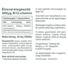 Vitaking B12-vitamin - 100db