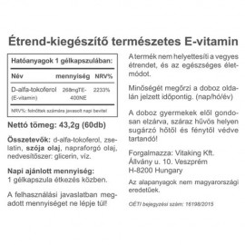 Vitaking E-vitamin 400NE - 60db