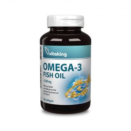 Vitaking Omega-3 halolaj 1200mg kapszula - 90 db