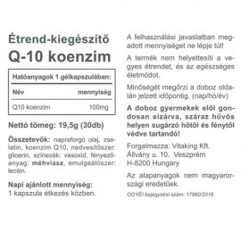 Vitaking Koenzim Q10 100mg - 30db