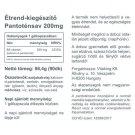 Vitaking B5 - Pantoténsav - 90 db