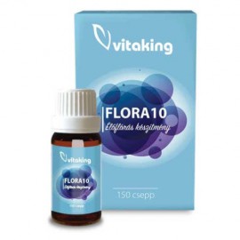 Vitaking Flora10 élőflórás készítmény 150csepp – 150db