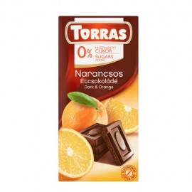 TORRAS Narancsos Étcsokoládé 75g